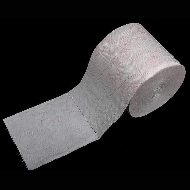 Wholesale Customized Super Quality High Absorbent White Label Standard Roll Printed Toilet Tissue