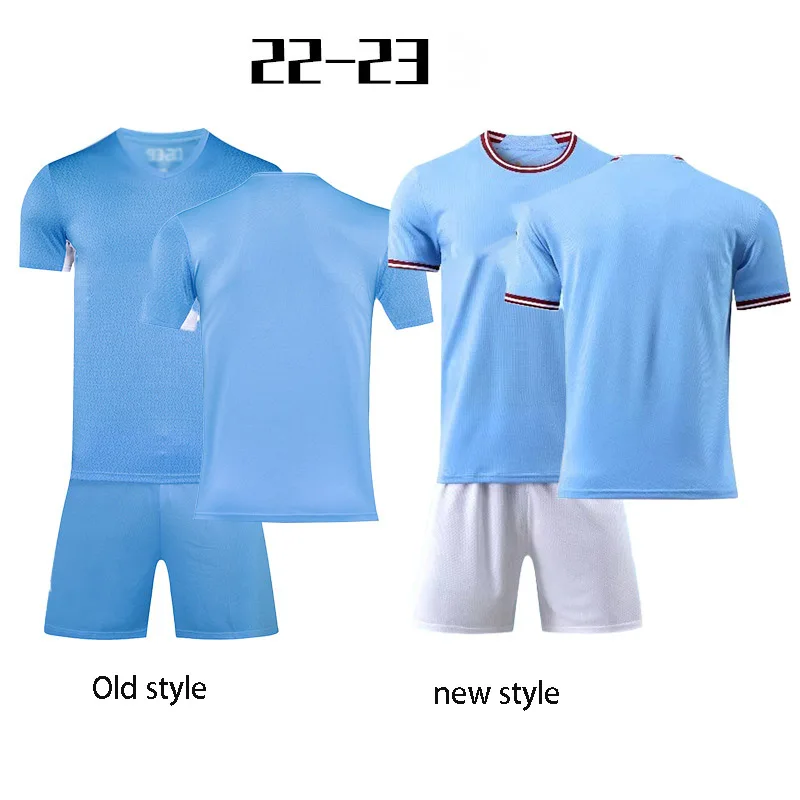 2022 Football Match Soccer Shirt Adult Children Customized Set Retro Football Sports Soccer Jersey Training Shirt