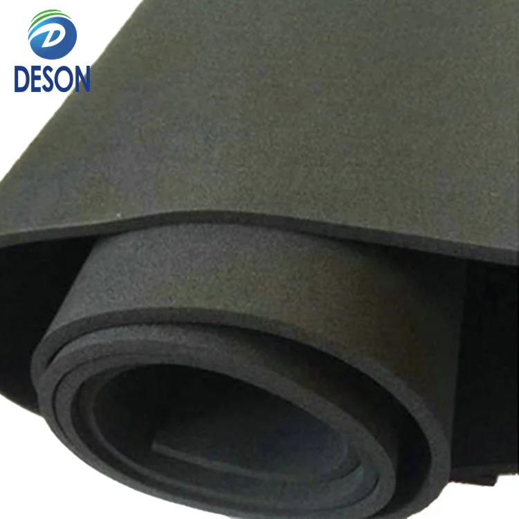 Deson epdm sponge rubber insulation foam tape High temperature and shock absorption epdm polyurethane adhesive sponge foam