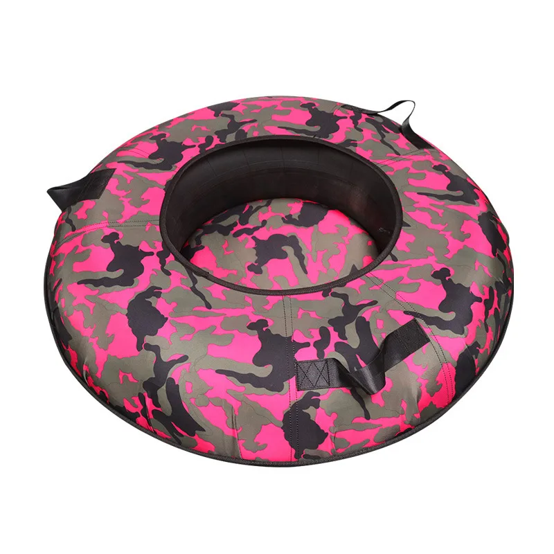 Thicken and cold-resistant pvc tubing snow sledge slide inflatable snow tube sled