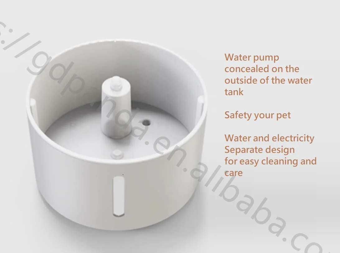 1.8L  Electric Dog Cat Pet Water Dispenser Low Noise Drinker Automatic Pet Water Fountain For Cat