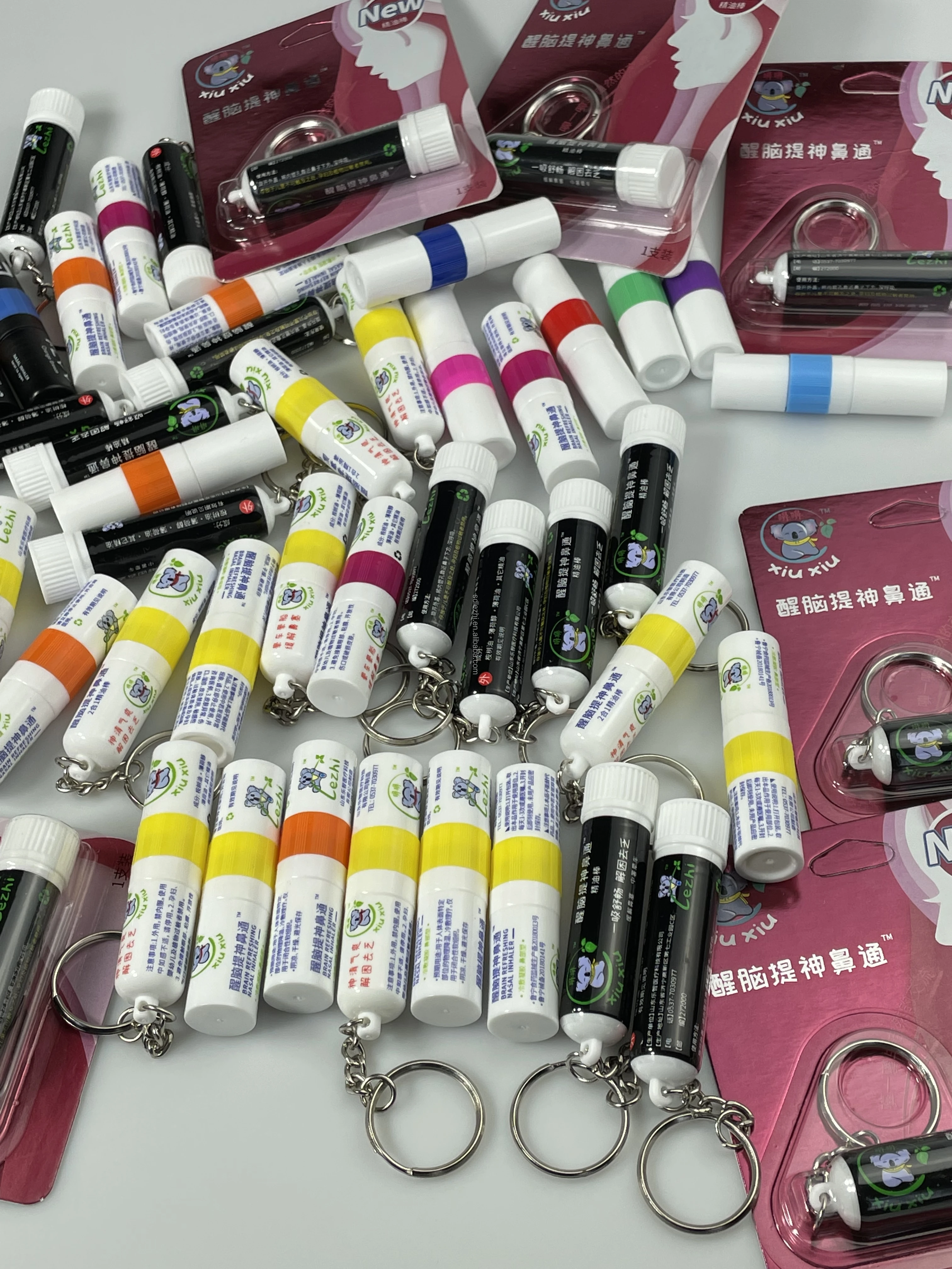 Customized Nasal Inhaler With Key Chain 1 way