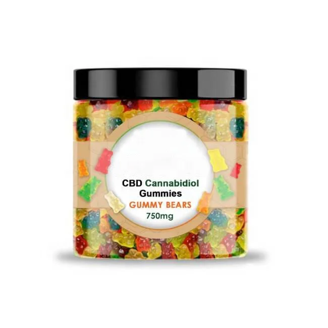 
Pure Hemp Gummies Organic Full Spectrum Hemp Extract CBD Gummies Bears with private label logo 