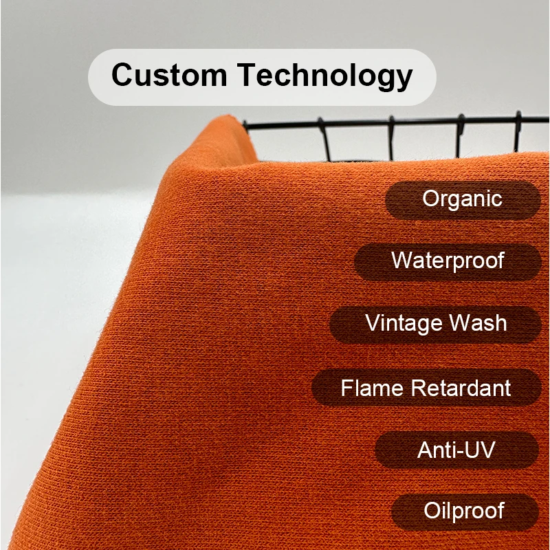 Hot Sale Skin-friendly 60% Cotton 40% Polyester CVC Knitted French Terry Fabric Roll For Thin Hoodie
