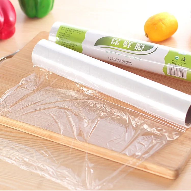 Оптовая продажа, прозрачная Вегетарианская пищевая пленка для пищевых продуктов, Полиэтиленовая пищевая пленка для вегетарианцев