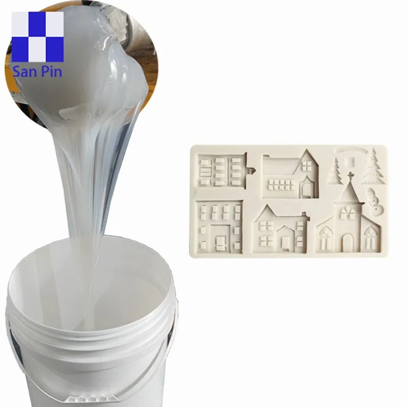Liquid silicone nontoxic food grade molding liquid rubber for chocolate silicone moulding