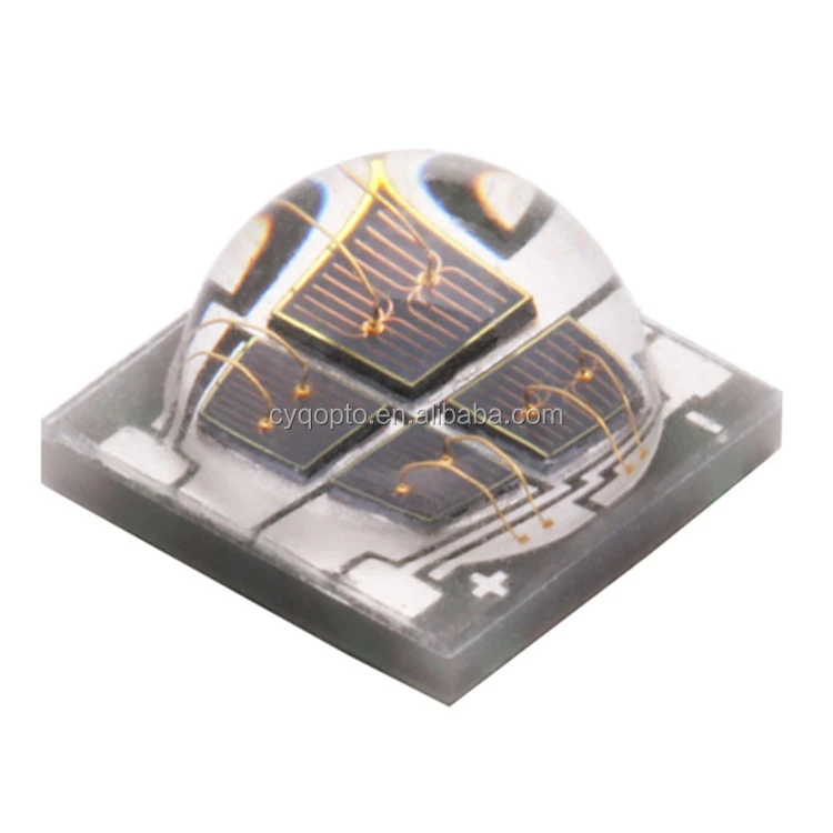 4*3W High Power SMT package Type Infrared LED Diode 730nm 740nm 810nm 850nm 940nm  IR LED chip SMD 5050 Datasheet