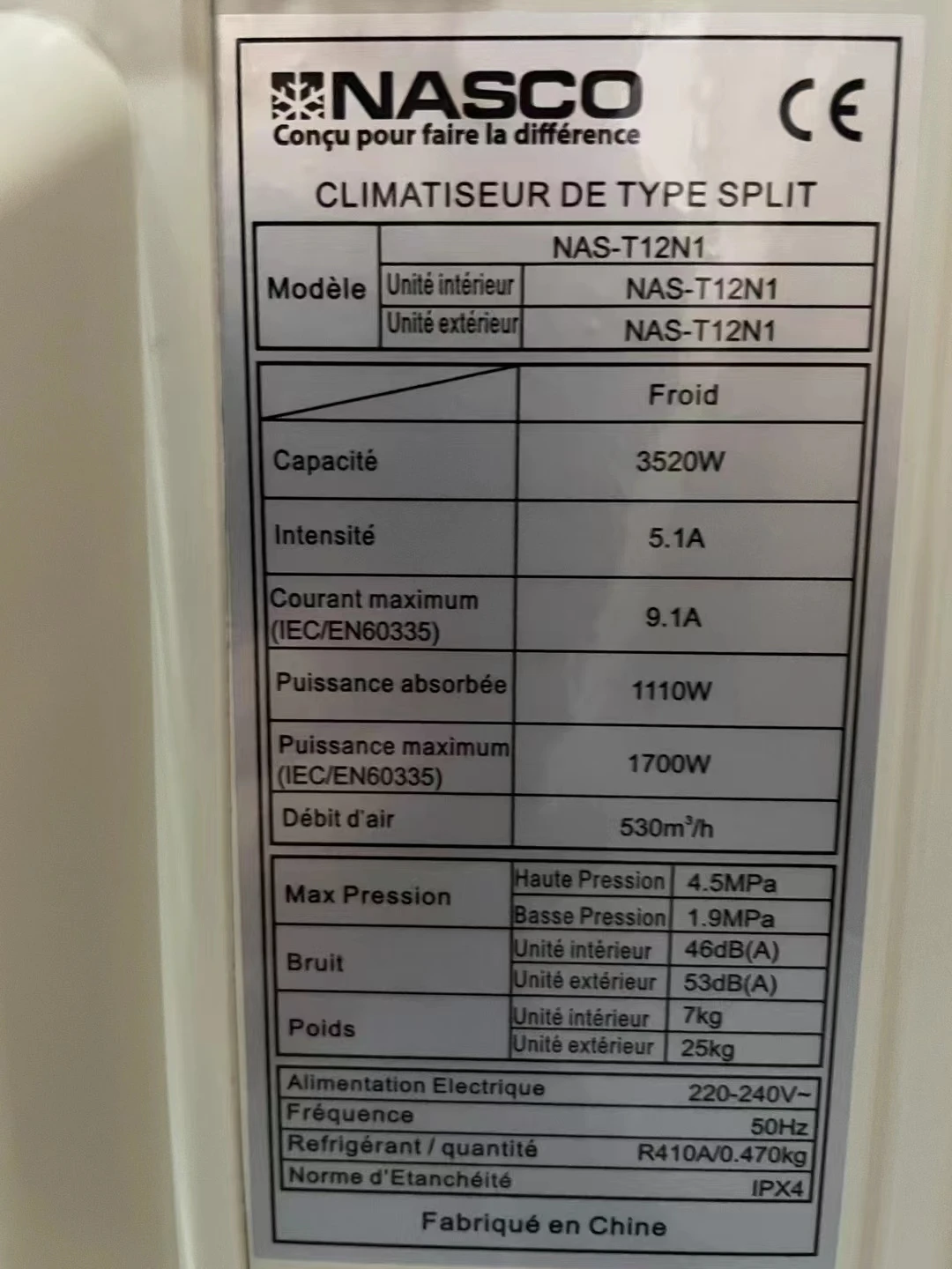 High Quality 9000 12000 18000 24000 Btu Wall Mount Split Air Conditioners  R410a Household Air Conditioner