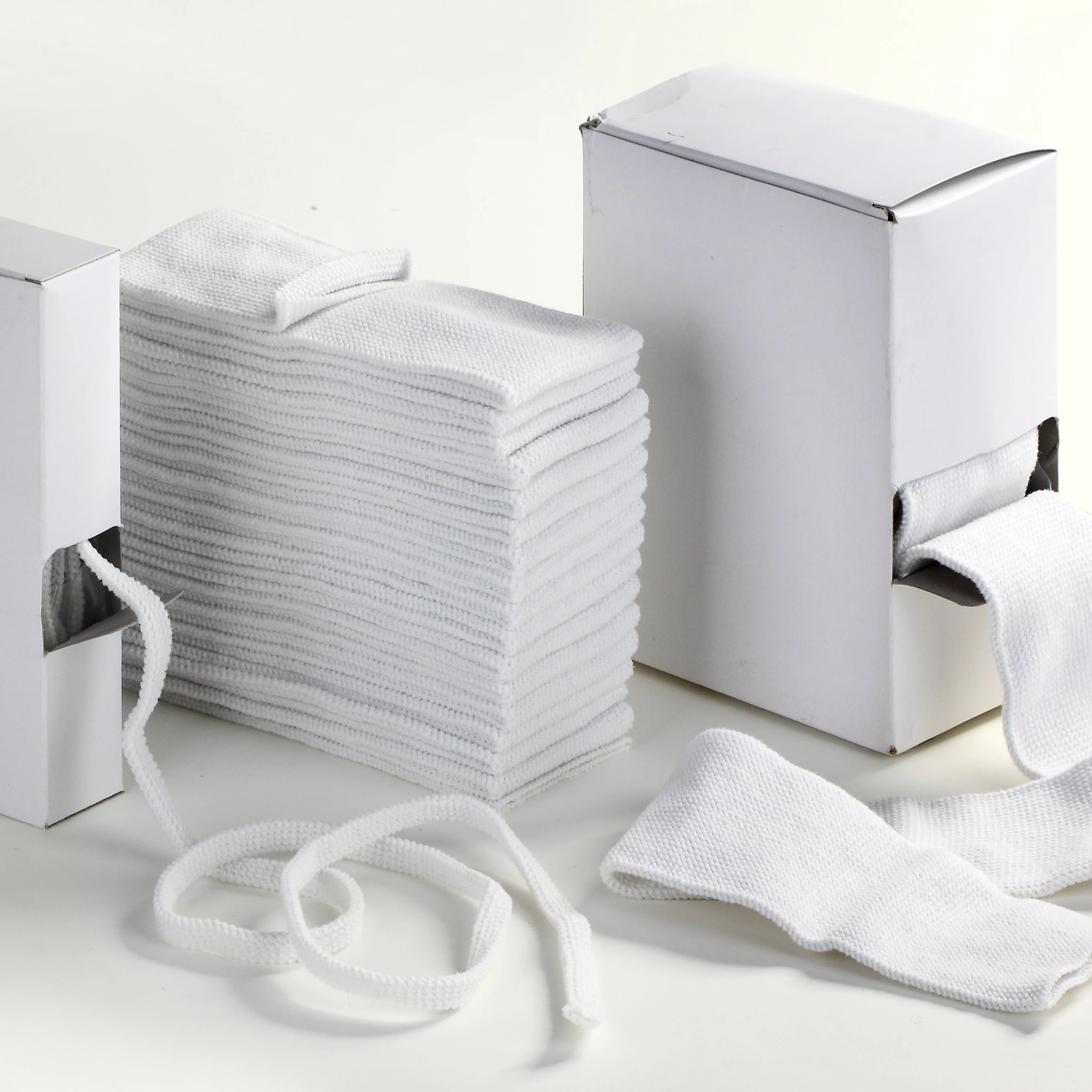 Factory Direct Good Quality  Medical Soft White  Rubber Elastic Tubular Net Bandage