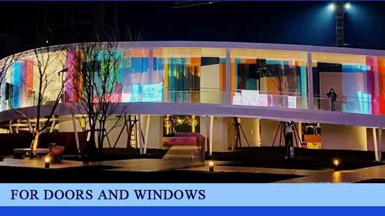 4mm 5,mm 6mm dichroic glass colorful decorative glass manufacturer