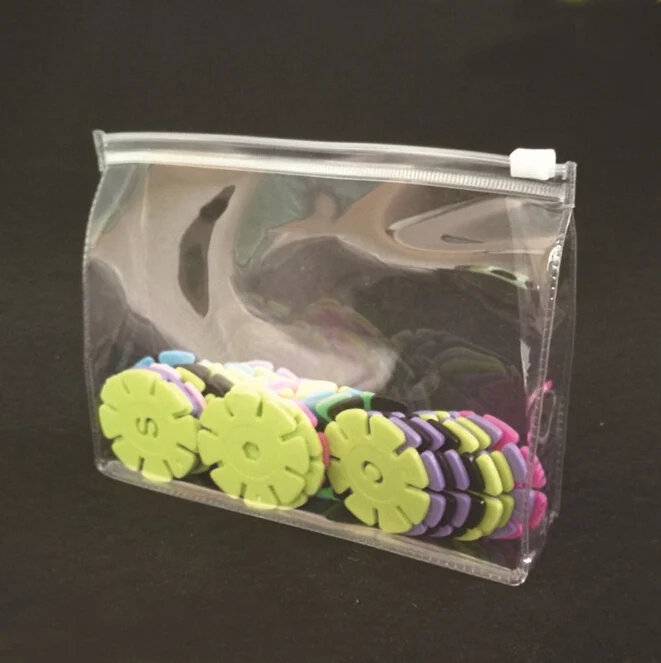 Custom Transparent Waterproof Cosmetic Bag Pvc Clear Vinyl Zippered Makeup Pouch Organizing Bag