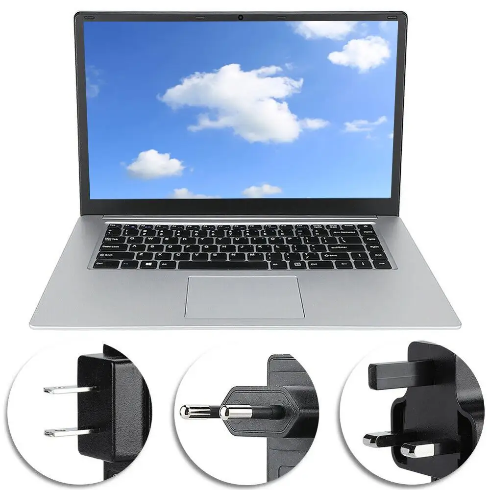 Ready To Ship Notebook Computer 15.6' FHD 1920*1080 Intel Celeron Apollo Lake J3455 RAM 6GB SSD 512GB Laptop