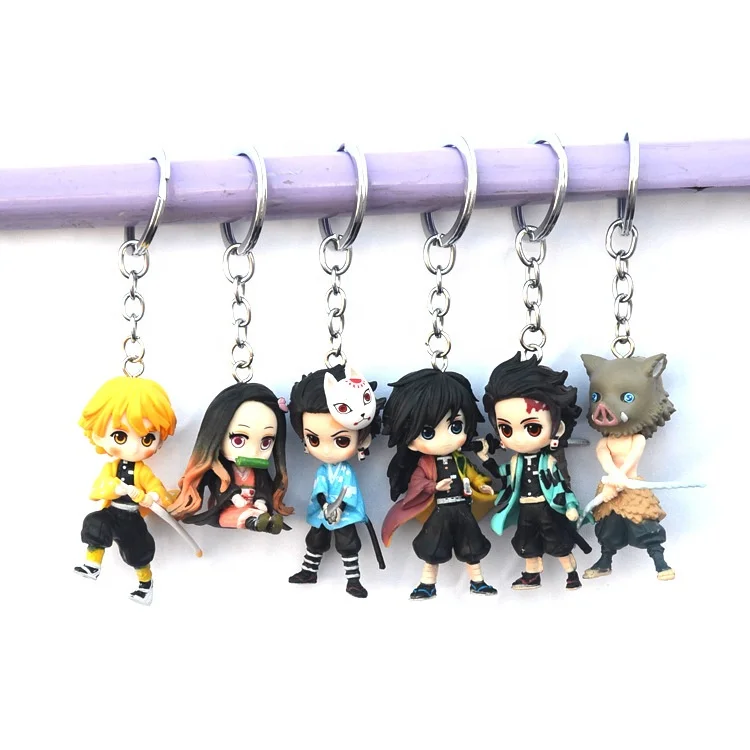 Ювэй креативная кукла кулон японское аниме демон убийца колокольчик школьная сумка Украшение Брелок