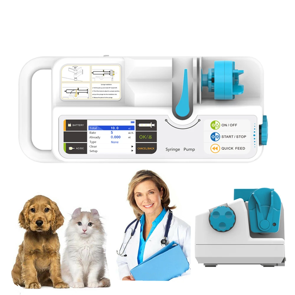SP950-Vet Digital Ambulatory Medical Iv Price Veterinary Infusion Syringe Pump For Sale