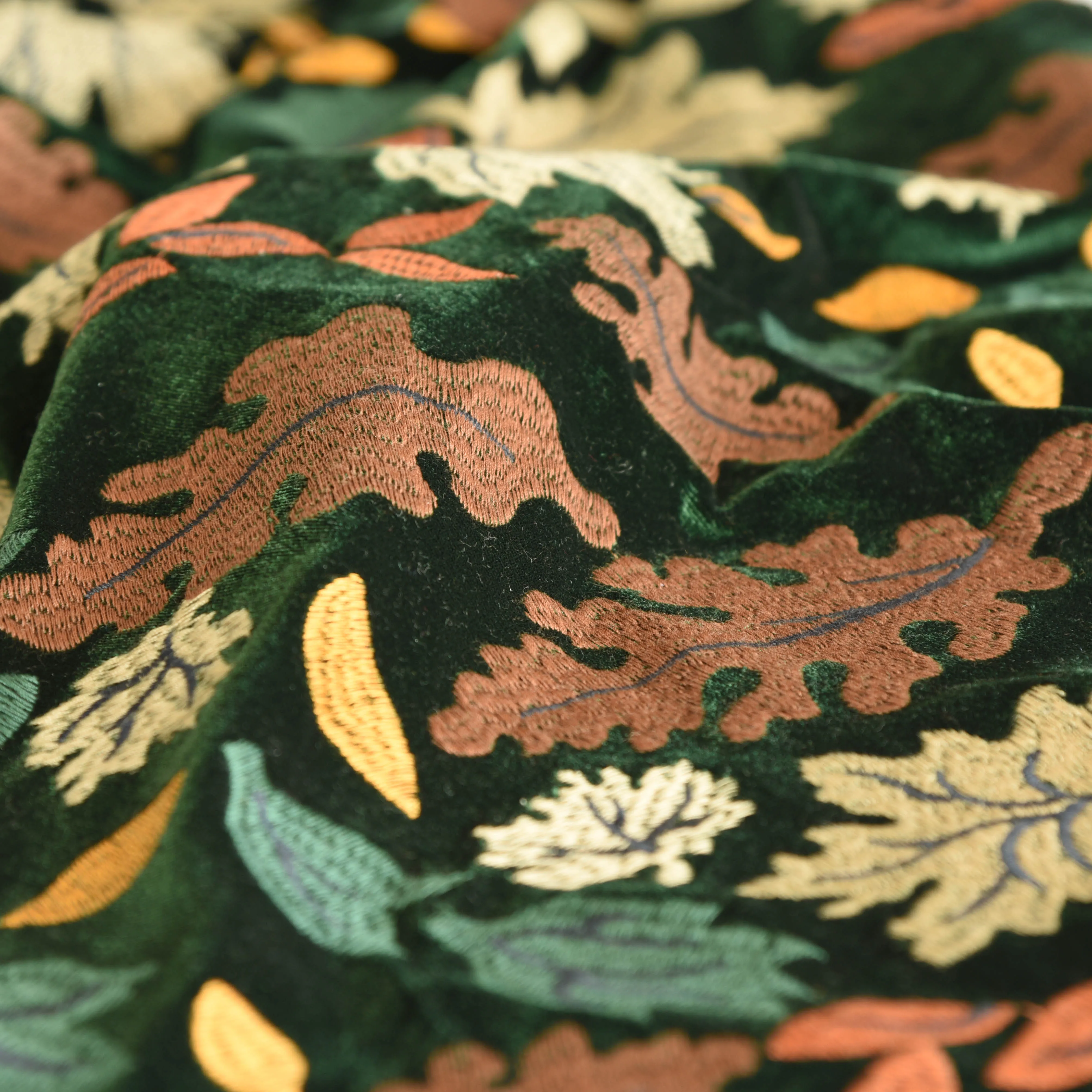 HA-17600B OEM Accept Factory price poly spandex velvet embroidery fabric for dresses