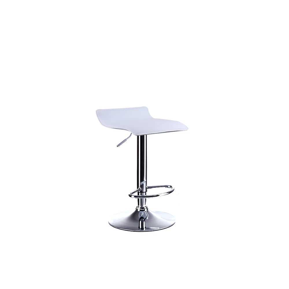 China professional manufacture modern leather bar stool furniture set highchairs with footrest