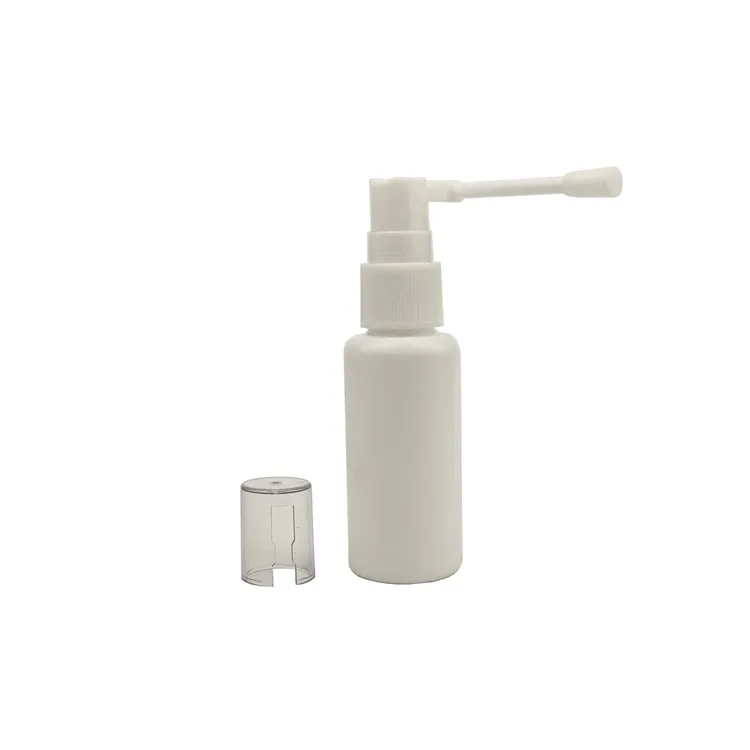 Plastic Nasal Spray Bottle 20ml 30ml /50ML 360 Degree Rotation Atomizer Refillable