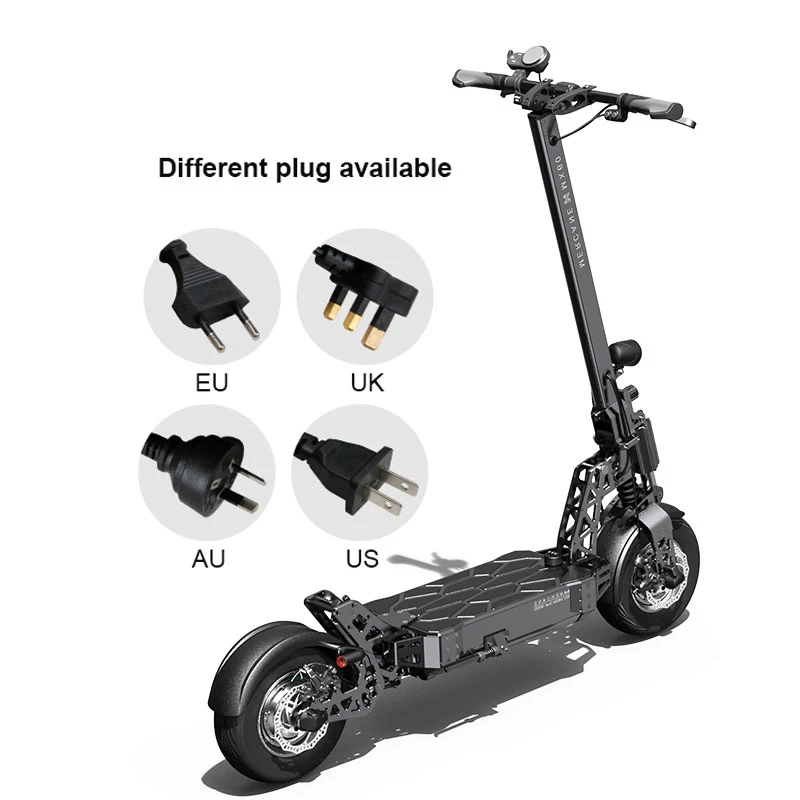 Mankeel X8 4000W Fat Tyre Two Wheel Elektric Scooter 60V Wholesale Off-Road Eletrica Scooter