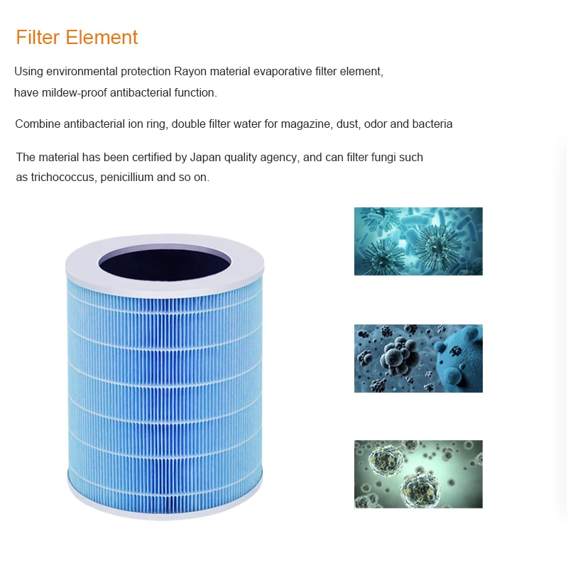 
2021 6L Capacity Modern Automatic Evaporative Air Humidifier Electric wiht APP Control 