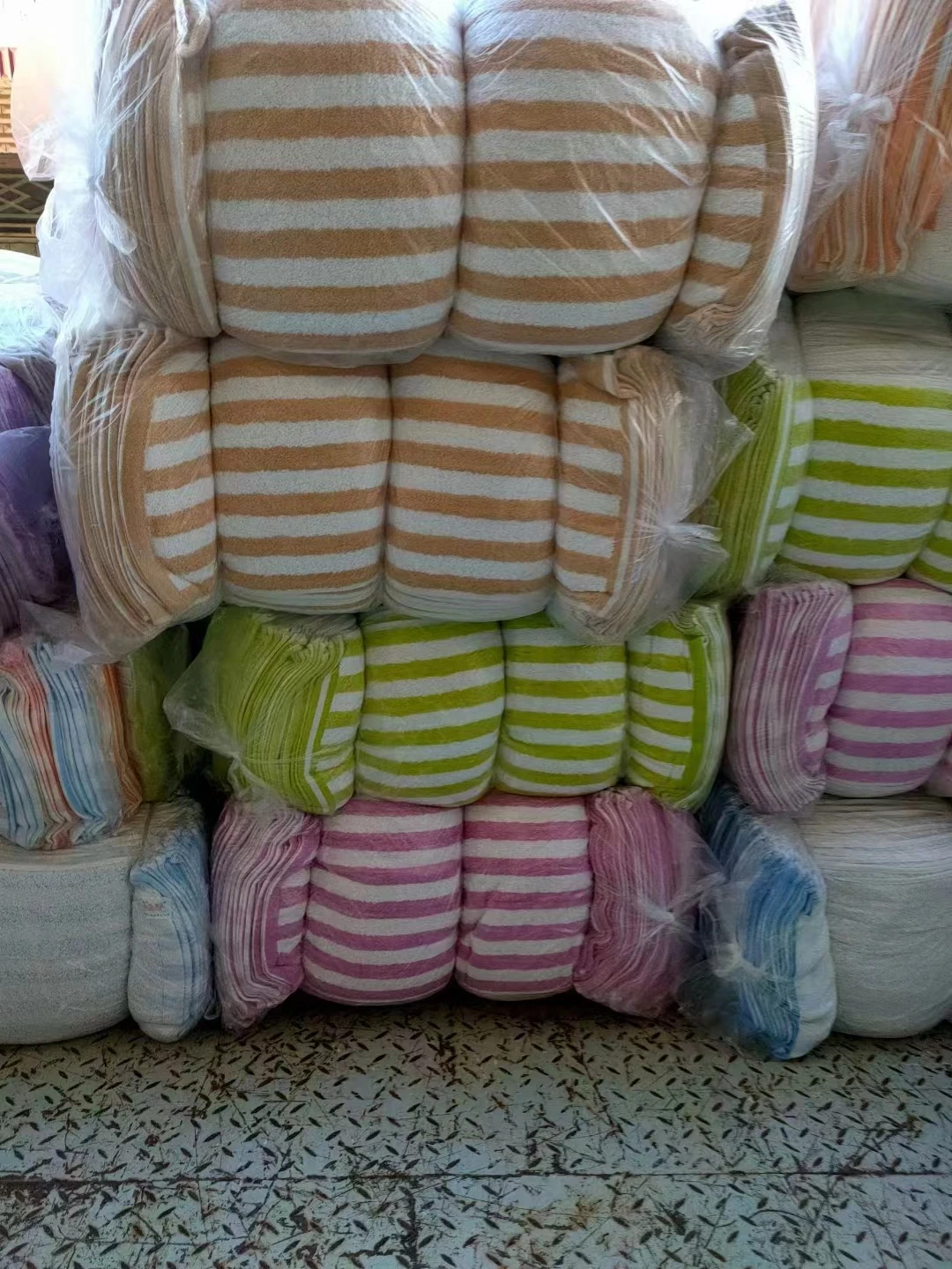 cheap stock lot towels