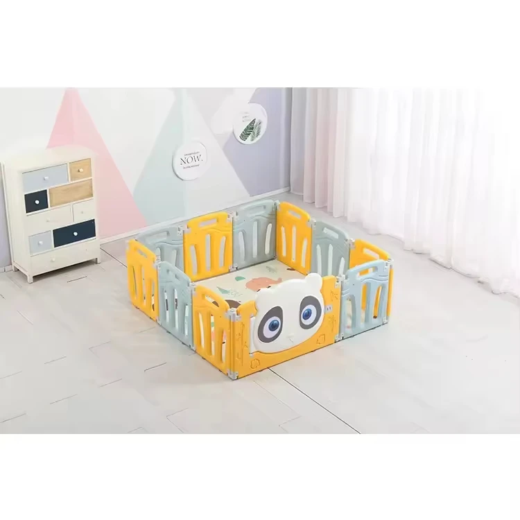 Wholesale Removable Cheap Portable Safety Kids Indoor Playground Equipment Playhouse Plastic Baby Playpen for Foldable
