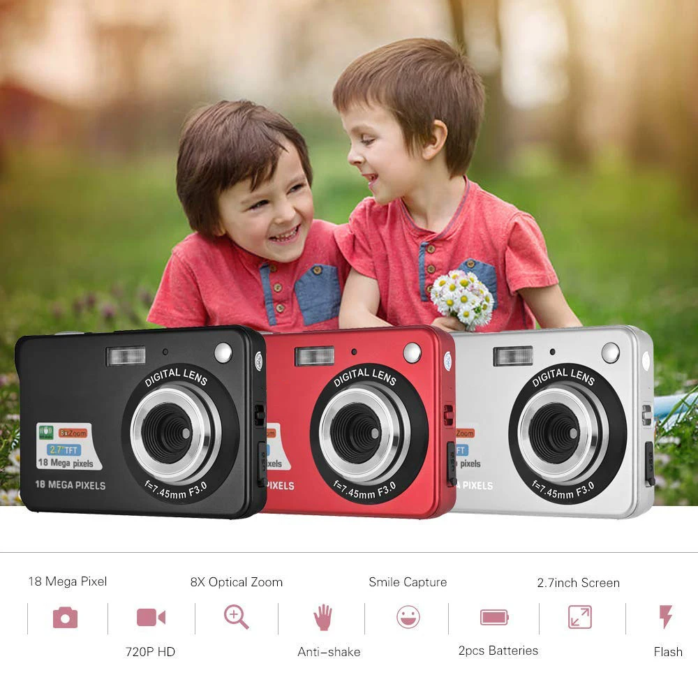 Beginners Using Mini Digital Cameras Point and Shoot Digital Video Camera