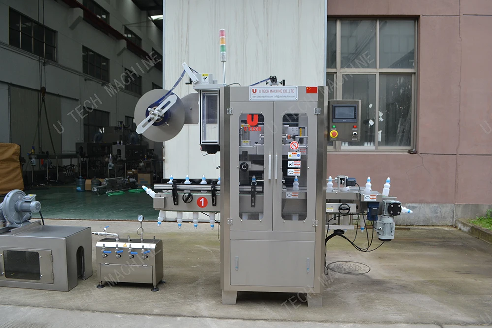 Этикетировочная машина для квадратной пластиковой ПЭТ бутылки банки стеклянные овальные бутылки