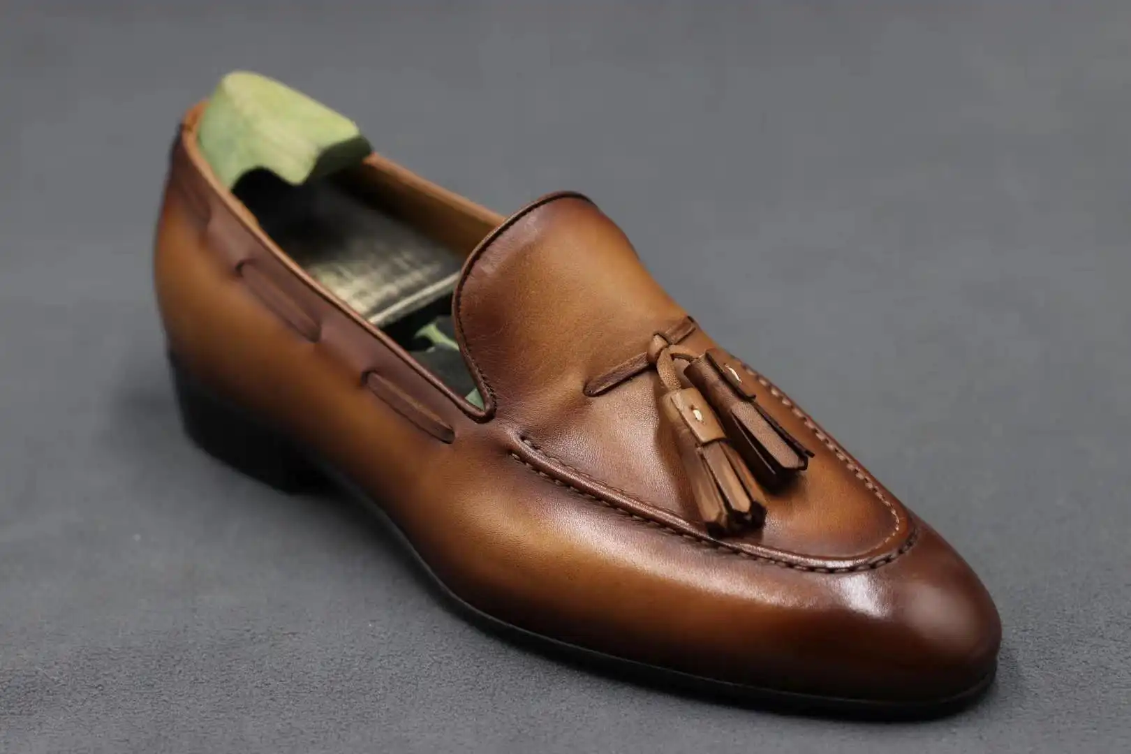 2021 High Quality Custom dark brown men blake party shoes