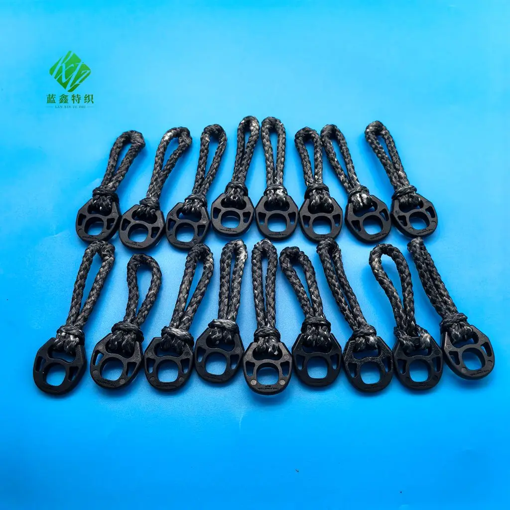 Wholesale Customized Amsteel Rope 8cm Length Cinch Buckle Continuous Loop For Hammock suspension UHMWPE lanyard