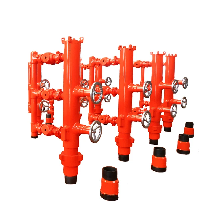 Нефтяные цементные инструменты с одной вилкой корпус цемента головки с коллектором