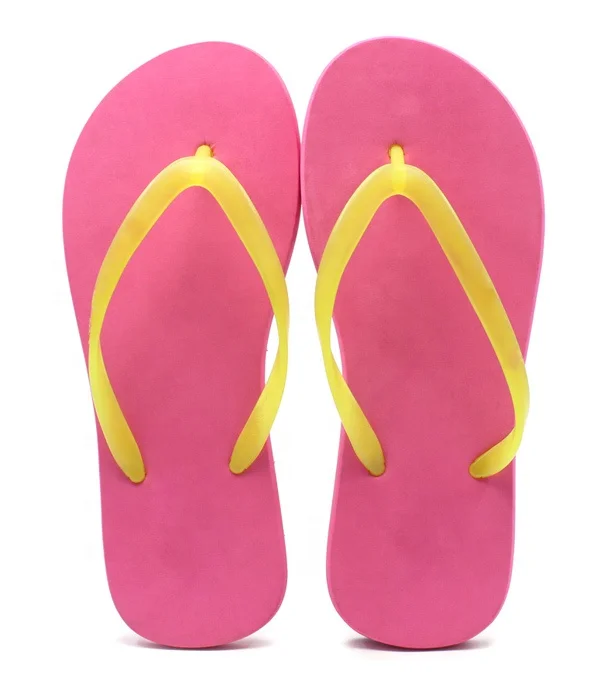 New design custom printing summer rubber $1 dollar flip flops