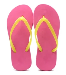 New design custom printing summer rubber $1 dollar flip flops
