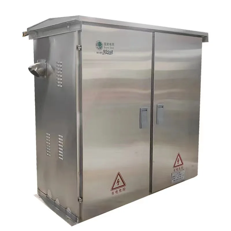 Custom Outdoor Stainless Steel Electric Enclosure Electrical Control Cabinet Metal Box