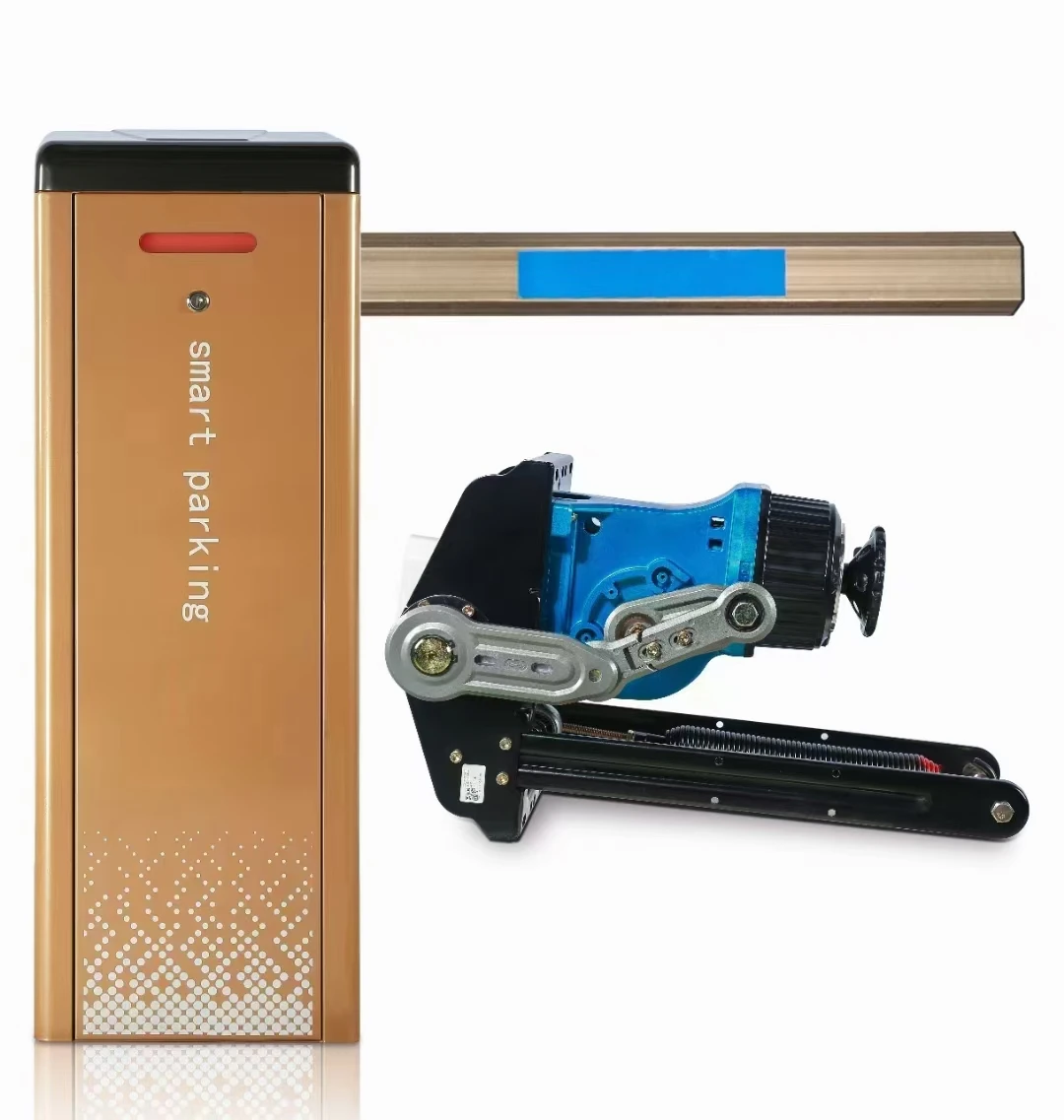 Vehicle access control security remote control parking toll gate dc brushless barrier for parking lot system