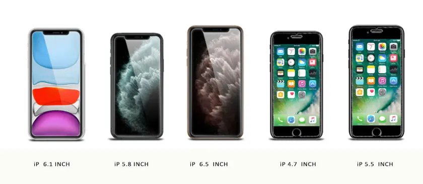 Прозрачное закаленное стекло для защиты экрана 2.5D 9H iPhone 11 защита от царапин Iphone 12 13 pro