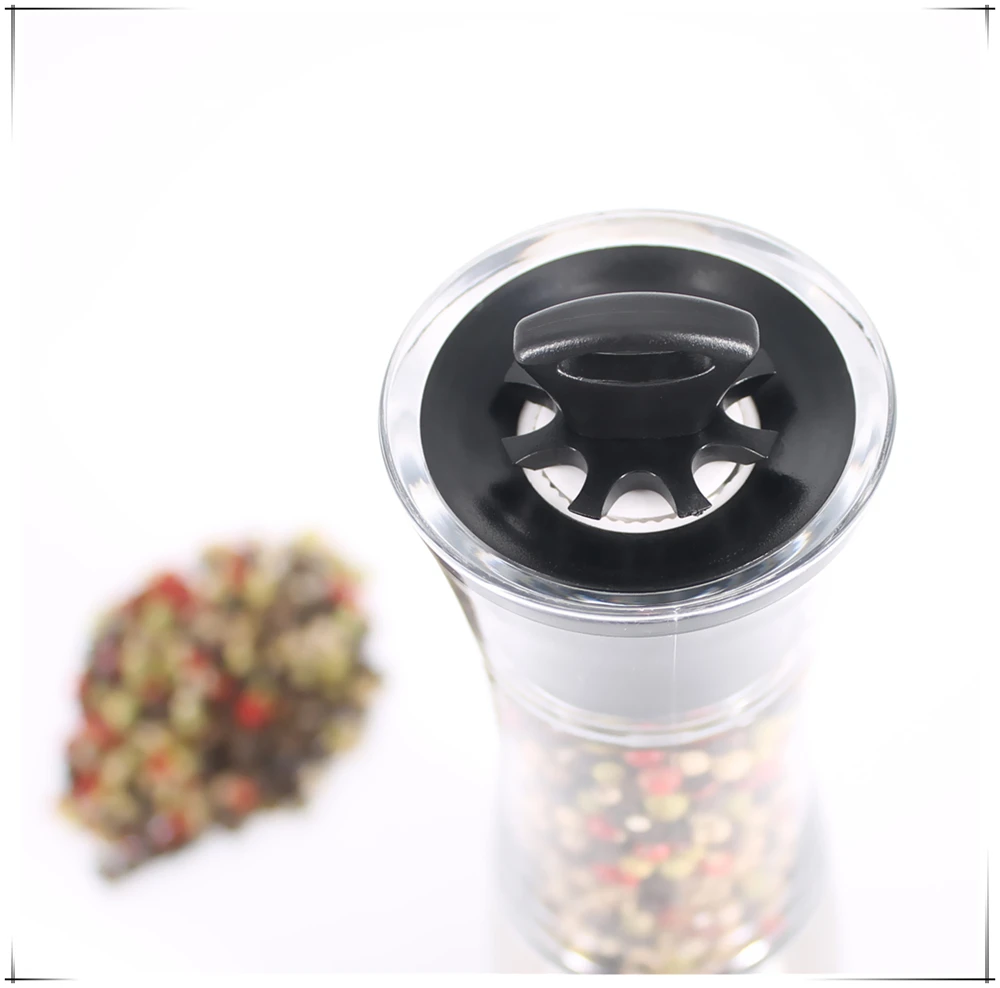 gravity salt and pepper mill automatic grinder set