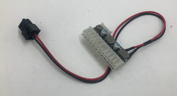 Компьютерная шина PCI-E 6pin вход 12V ATX-160W модуль источника питания с 24pin мини-itx блок Пико коробка для ETH врубовая машина материнская