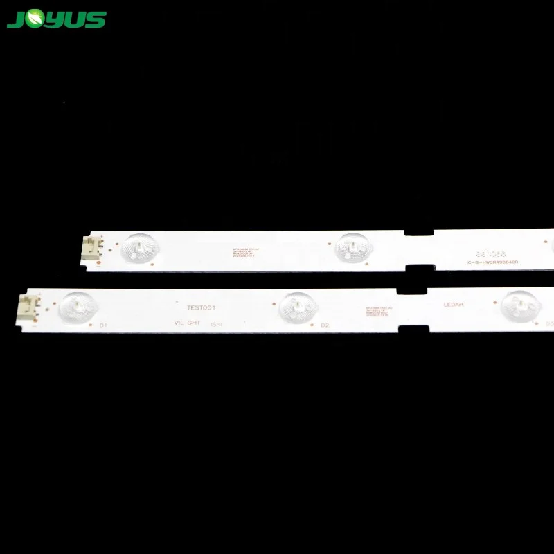 JY-S62 модные светодиодные ЖК-запчасти для 49 дюймов sam sung tv подсветка SAMSUNG_2015ARC490_3228-L06 R05 LM41-00176A 177A ZNL60600-AC
