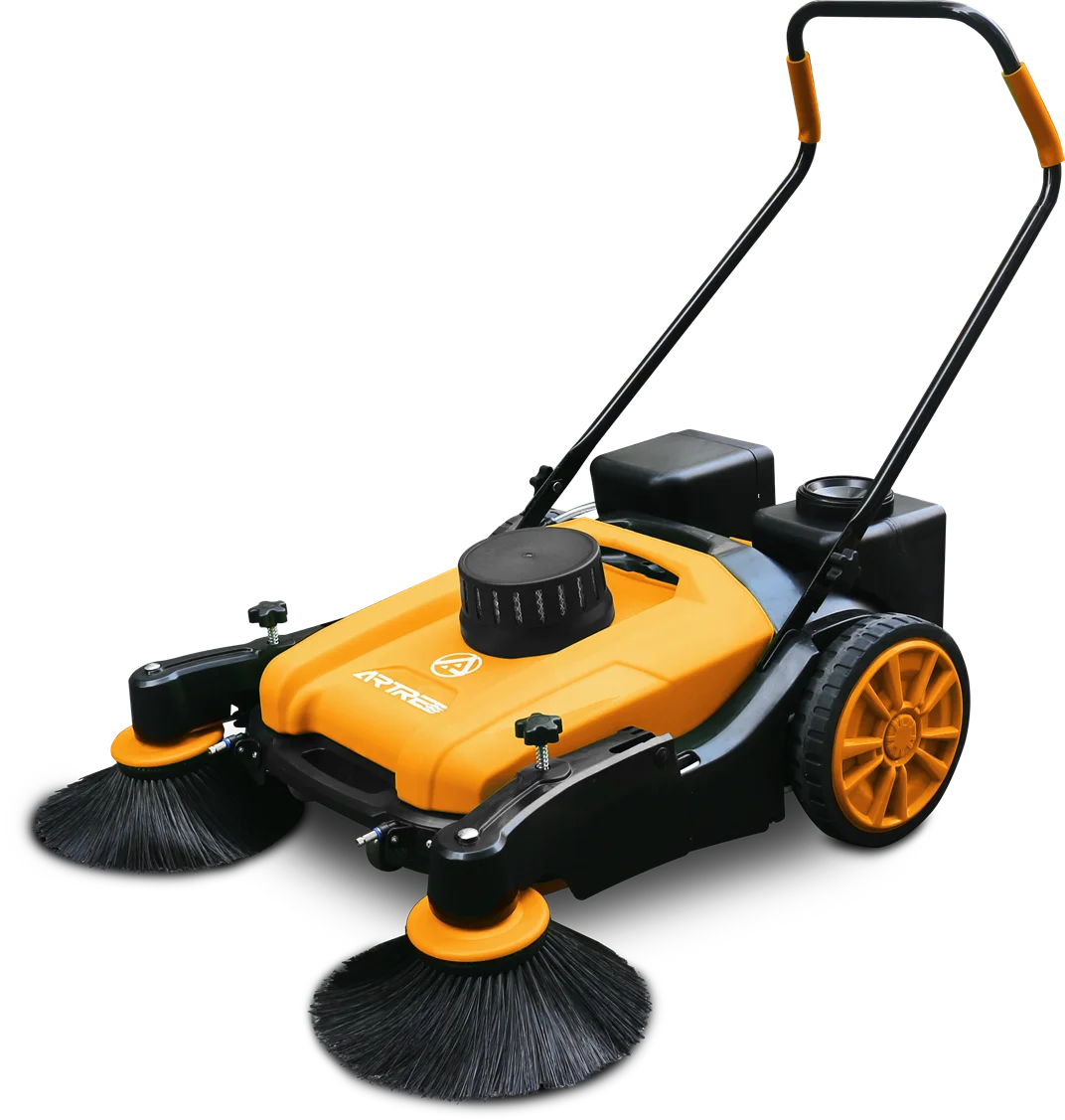 Cheap Price High Quality Electric Water Spray System Hand Push Cleaning Machine Small Floor Sweeper