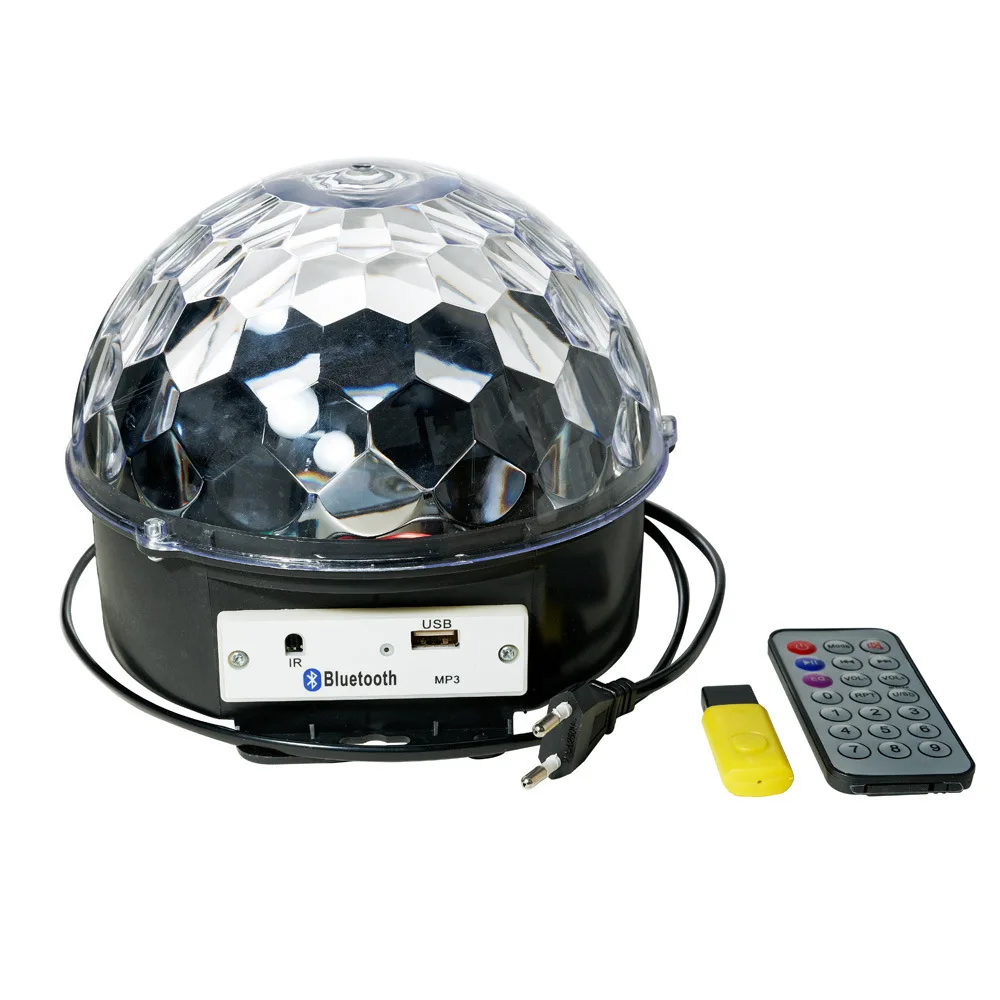 Cheap Remote MP3 Bluetooth Keyless Magic Ball RGB LED Disco Light Disco Ball Light for KTV Home Party Stage Use