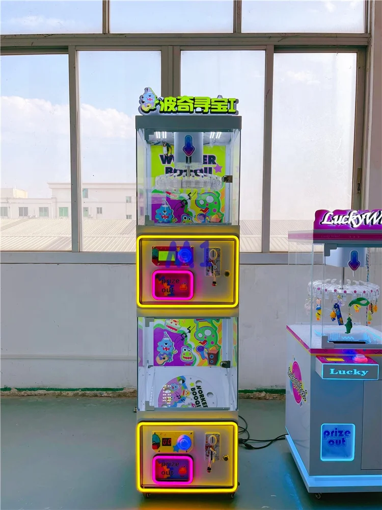 Hot Sale Small Claw Crane Clip Machine Arcade Toys Plush Coin Operated Games Mega Mini Claw Clip Machine