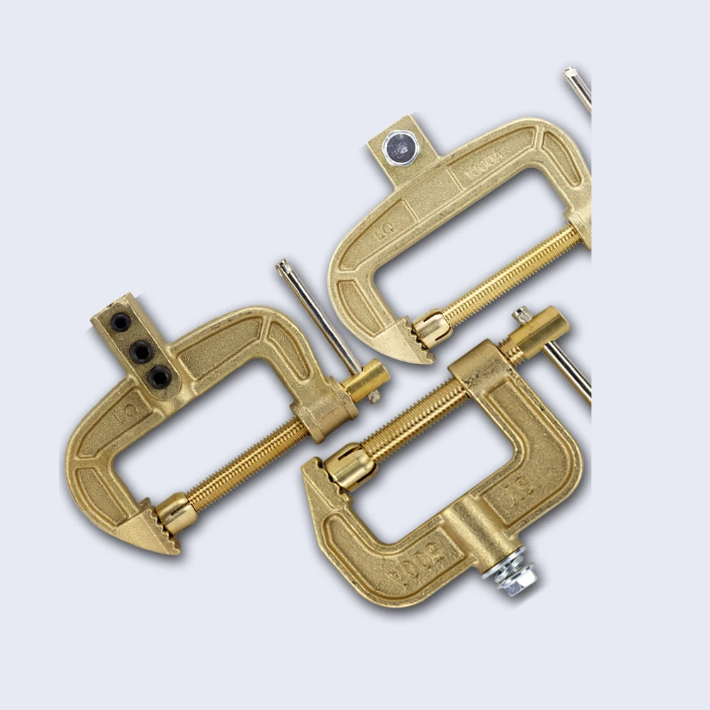 Welding machine type C 500A all-copper ground clamp copper rod comes with 200A wiring nose