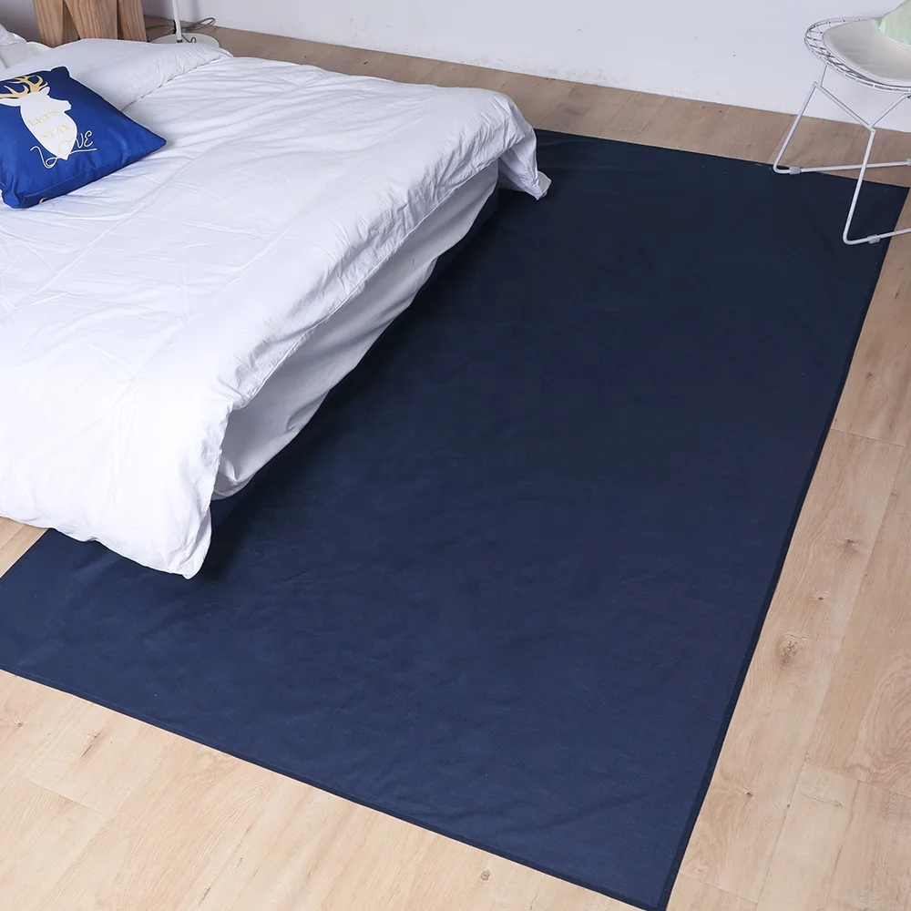 Stainless-steel Grounding Sheet Queen Size Conductive EMF Shield Earthed Under Bed Floor Mat