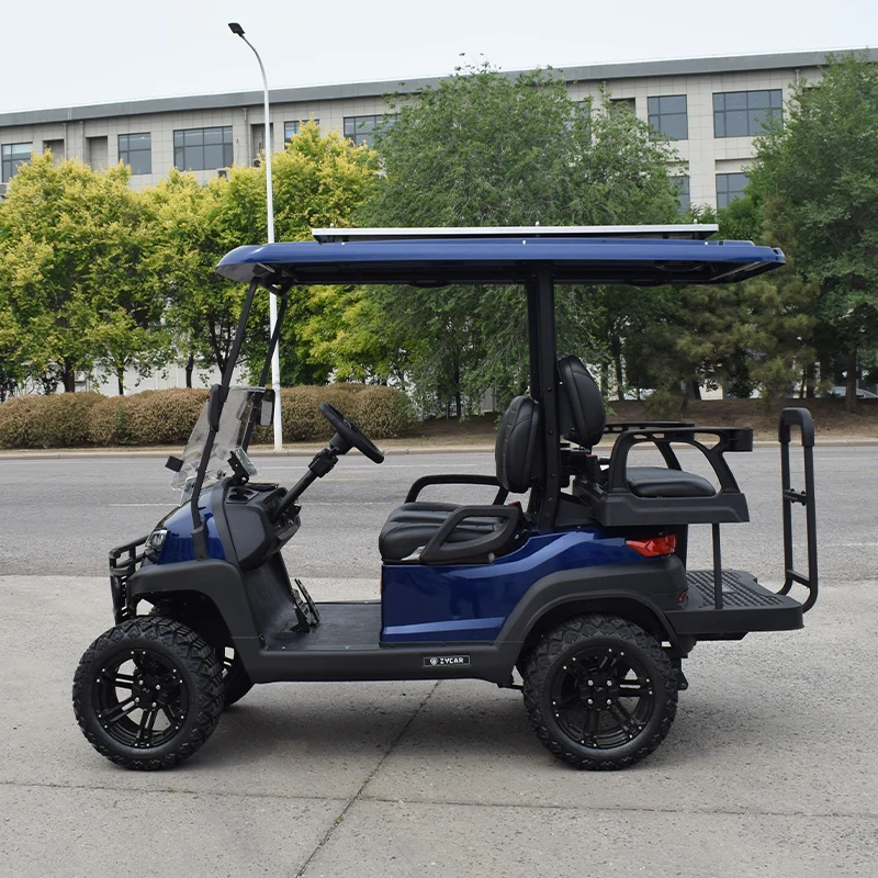 2 4 6 8 Person 48v Electric Lifted Street Legal Golf Carts Golf Buggy Electric Club Golf Car For Sale