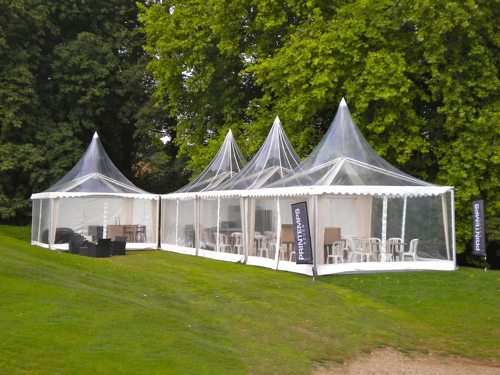 modern transparent marquee party wedding tent for ceremony event