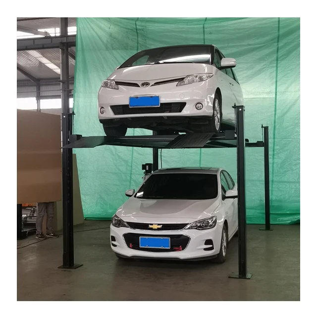 Professional Production For Home Garage Underground Car Stacker Parking Lift