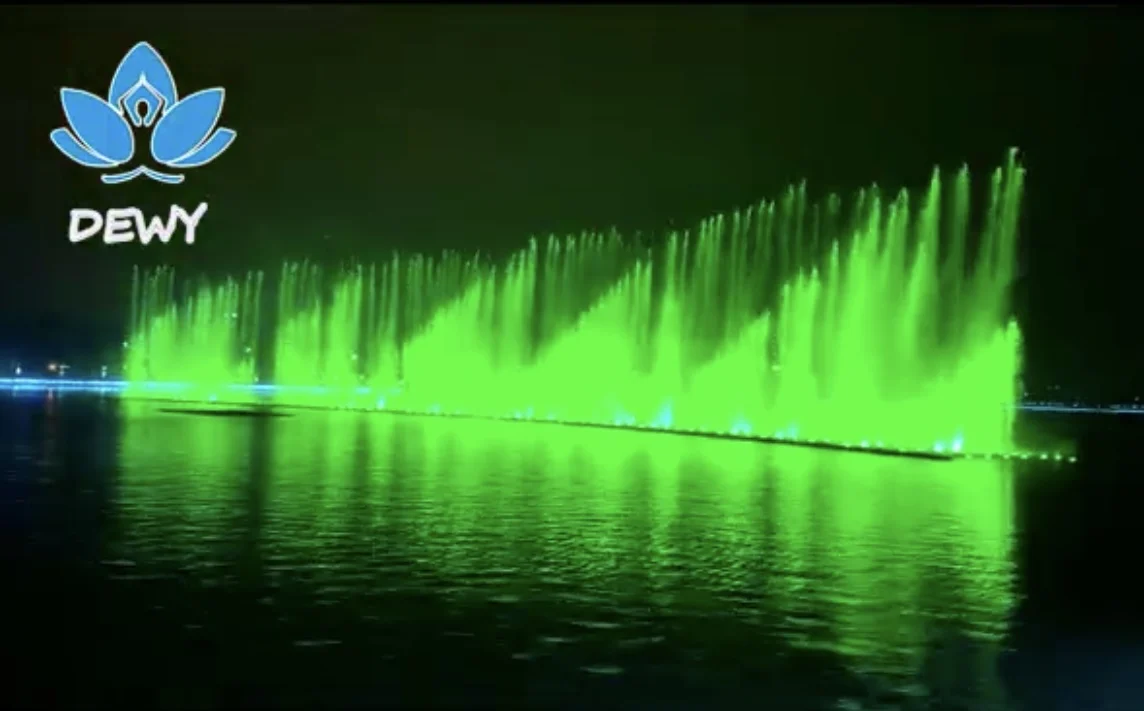 Modern Designer Christmas Home Decor Luxury Metal Water Fountain with Musical Circles Made in China Steel Material