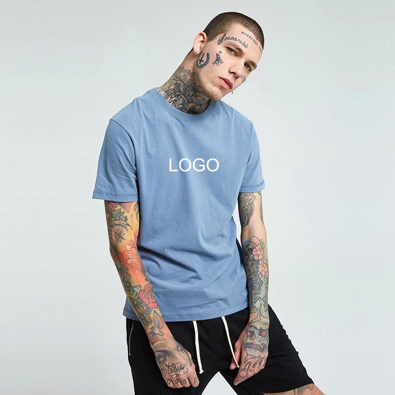 New Design High Quality Custom Printed Cotton Men O Neck Tshirt Wholesale Blank T Shirts