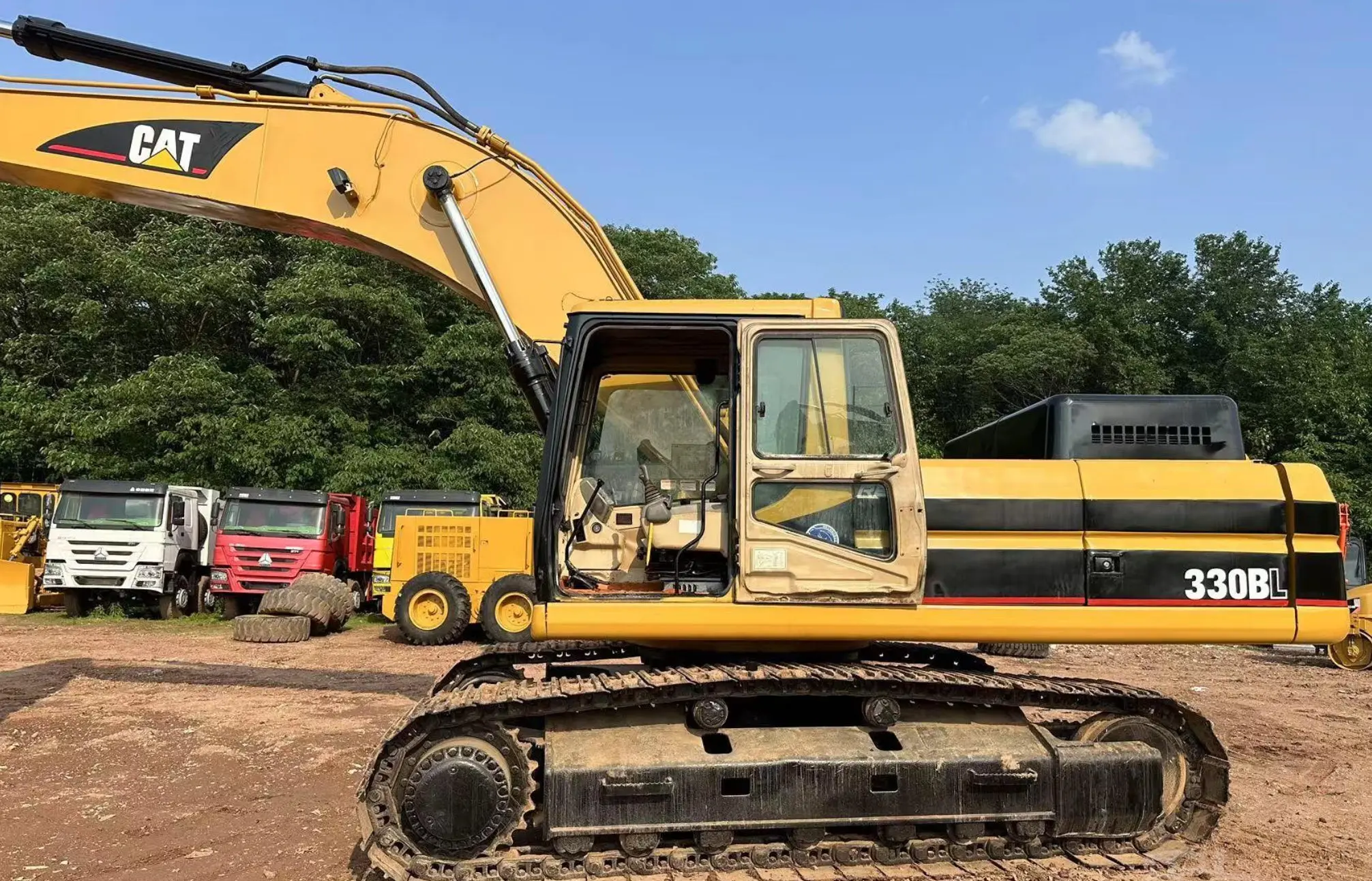 Used Excavator Machine Caterpillar 330d 330b 330c Crawler Second Hand Cat 330 3306 Excavator Heavy Machinery