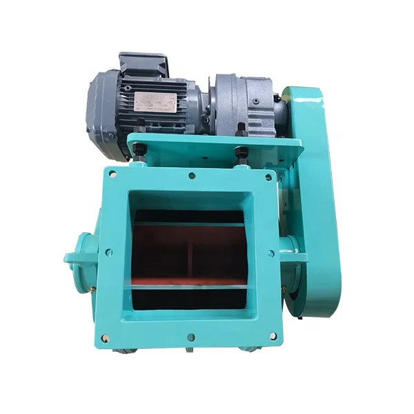 Ash discharging powder discharge rotary airlock valve for sawdust star unloader for dust collector